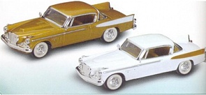 Автомобиль 1958 года - Студебекер Golden Hawk, 1/43 (Yat Ming,  94254_md)